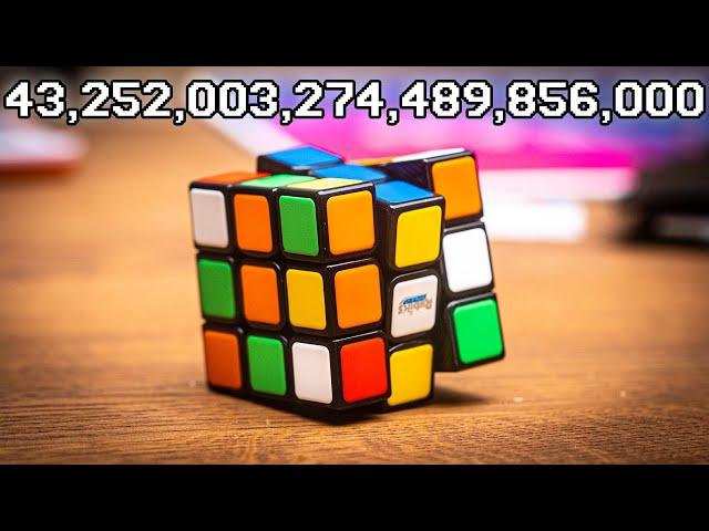 Proof There’s 43,252,003,274,489,856,000 Rubik's Cube Combinations! 