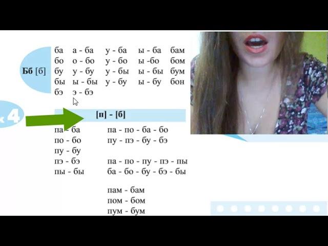 How to pronounce the Russian letters П and Б