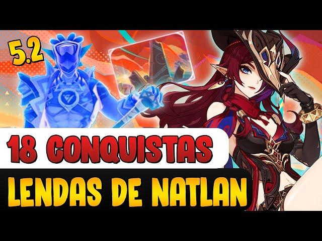 TODAS AS LENDAS DE NATLAN (5.2) - GENSHIN IMPACT