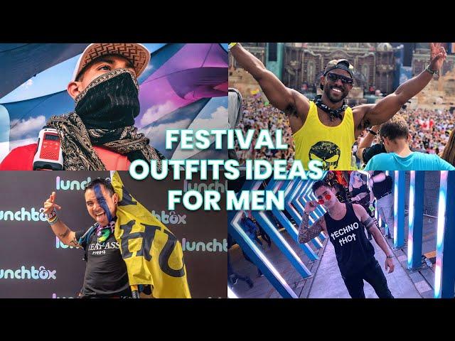 Men's Rave Clothing & Festival Outfit Ideas