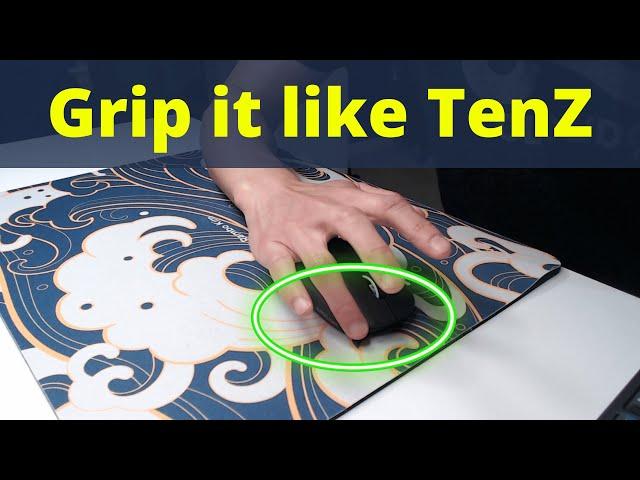 How to Aim like TenZ with his Mouse Grip