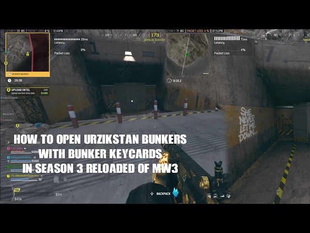 Modern Warfare III: HOW TO OPEN URZIKSTAN BUNKERS USING BUNKER KEYCARDS!