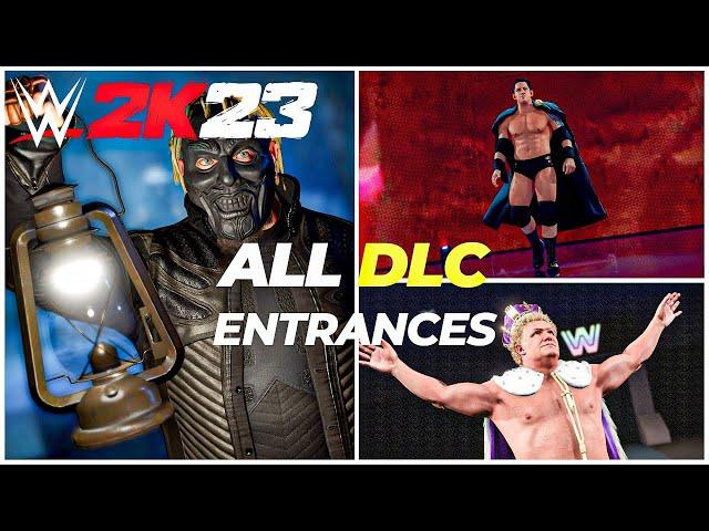 ALL DLC ENTRANCES & OUTROS - WWE 2K23 | PS5 (4K HDR/60FPS)