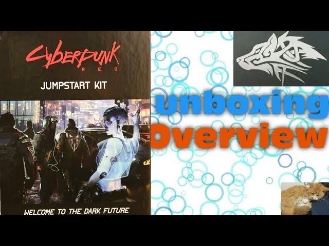  Unboxing & overview for Cyberpunk Red Jumpstart kit from R.Talsorian Games