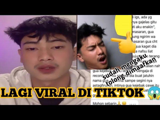 klarifikasi video tiktok viral luli aldian terbaru !! jangan minta link 