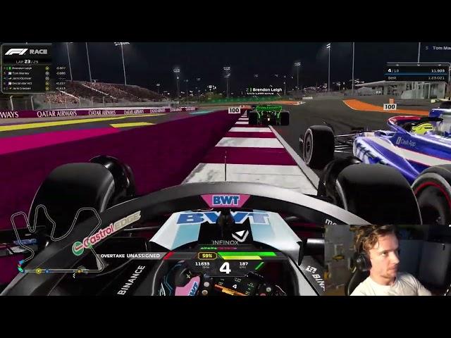 F1 24 League Racing is FRANTIC