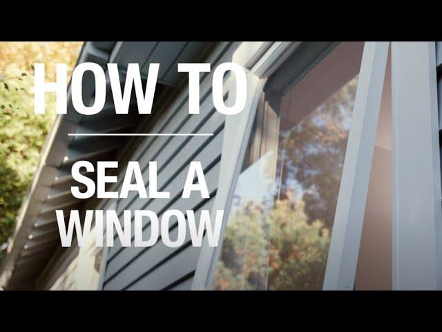 How To Seal A Window - Bunnings Warehouse