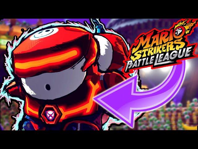 This SHY GUY BUILD in Mario Strikers Battle League Works SO Well With Our Team Comp!!!