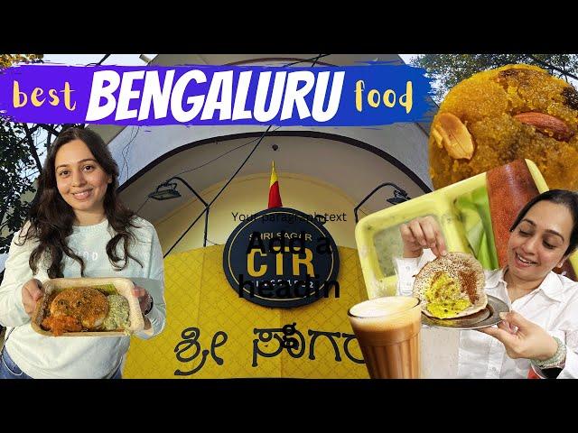 Top 9 *legendary* BENGALURU FOOD places | Must visit in Bangalore- MTR, CTR, Vidyarthi Bhavan & more