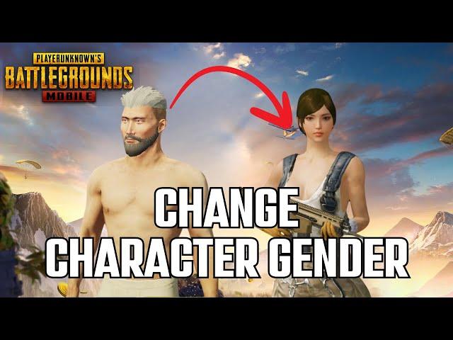 How to Change Character Gender on Pubg Mobile 2024?
