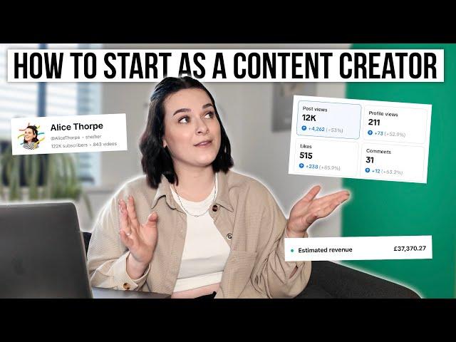 how to get paid to be YOURSELF  Tips for Content Creators