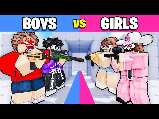 BOYS vs GIRLS In Roblox Rivals!