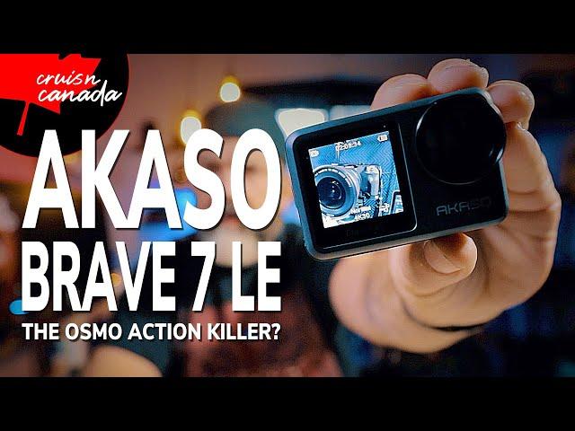 AKASO Brave 7 LE | Is The AKASO Brave 7 LE an OSMO Action Killer? Our Review.