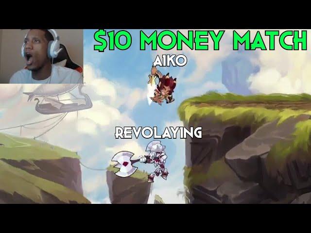 Aiko vs Revolaying - $10 Money Match - Special Pick - NA - Brawlhalla Show Match #212