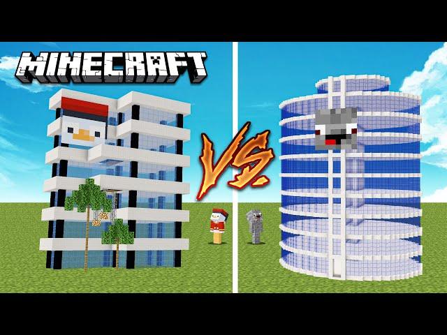 ENTE HOTEL VS. ALPHASTEIN HOTEL in MINECRAFT