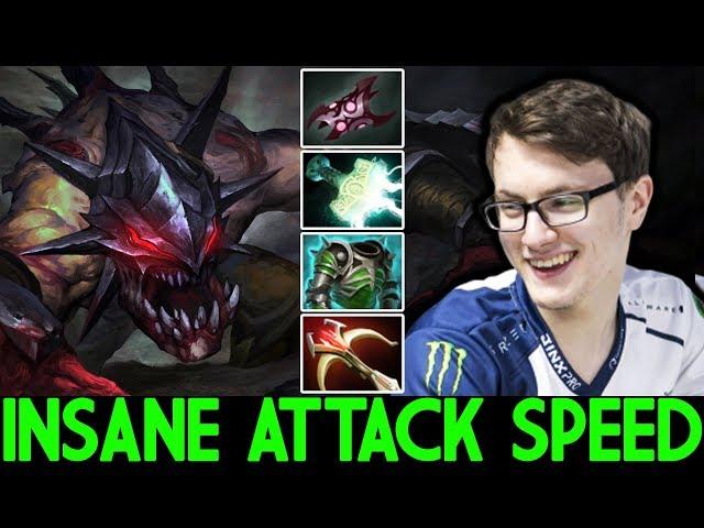 MIRACLE [Lifestealer] Insane Attack Speed Against Pro Slark 7.23 Dota 2