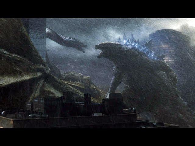 Godzilla vs Ghidorah, Mothra vs Rodan | Godzilla: King of the Monsters [4k, HDR]