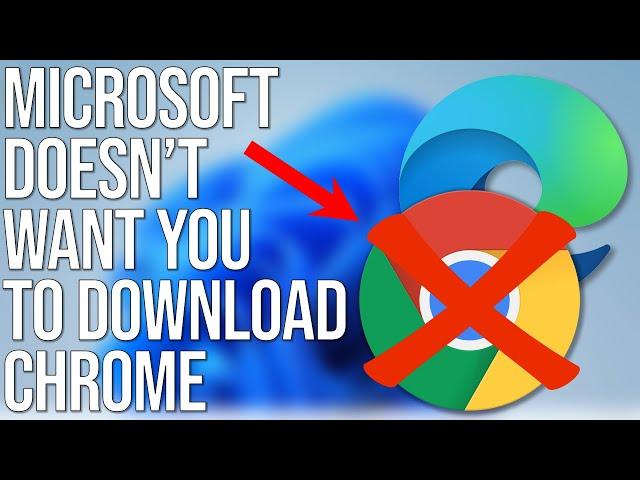 Microsoft Edge now warns you for downloading Chrome