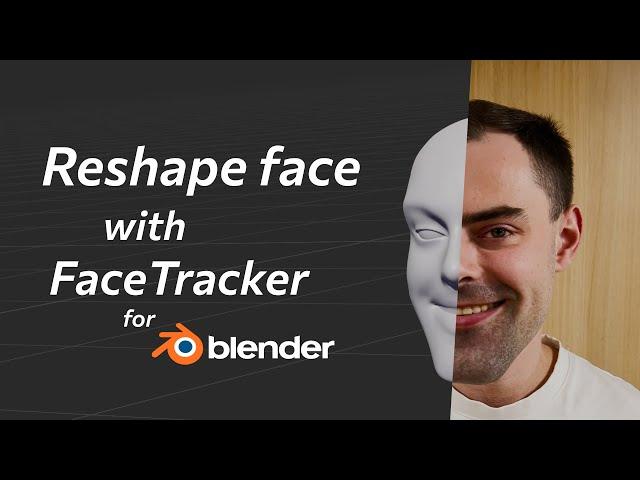 Reshape Face in Video — FaceTracker for Blender Tutorial