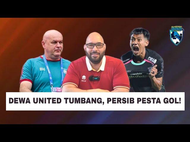 DEWA UNITED TUMPUL, PERSIB BANDUNG CETAK EMPAT GOL DI PADANG!