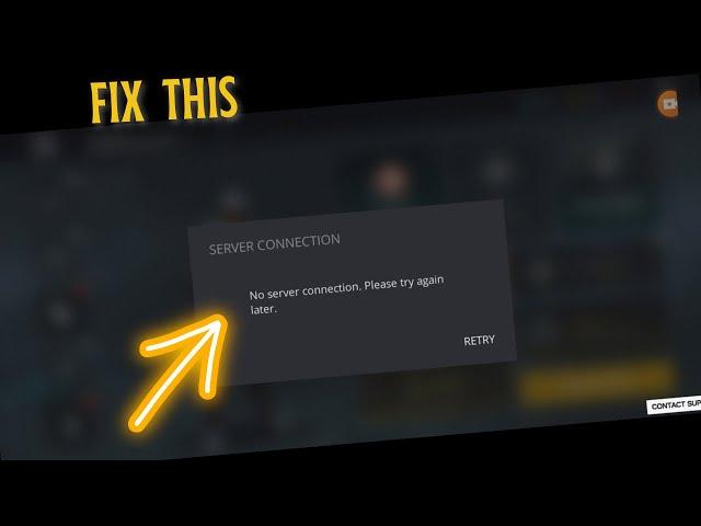 How to fix No Server Connection issue shadow fight 3