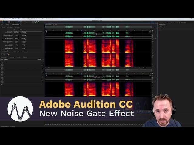 Adobe Audition CC 2018 - New Noise Gate Effect