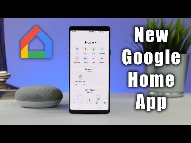 Full Tour of the NEW Google Home App