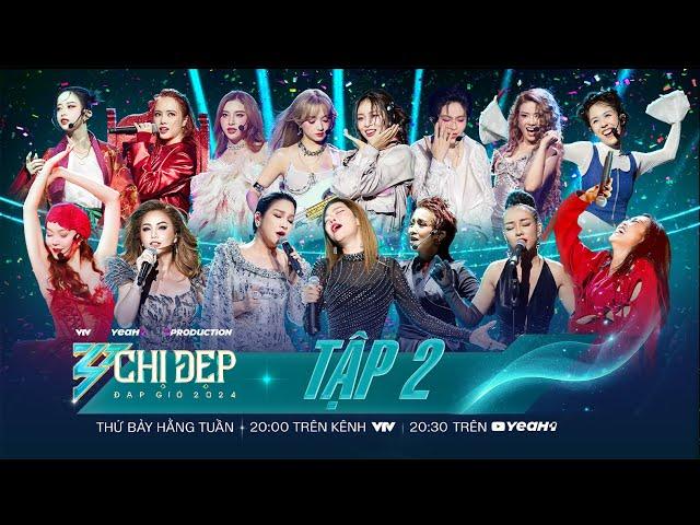 Chị Đẹp Đạp Gió 2024 - Tập 2 | Minh Tuyết & Minh Hằng "QUÉT SẠCH" sàn diễn, 6 ĐỘI TRƯỞNG lộ diện!