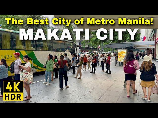 City Walk in the Best City of Metro Manila - Makati City! Evening Tour - Streets & Malls 