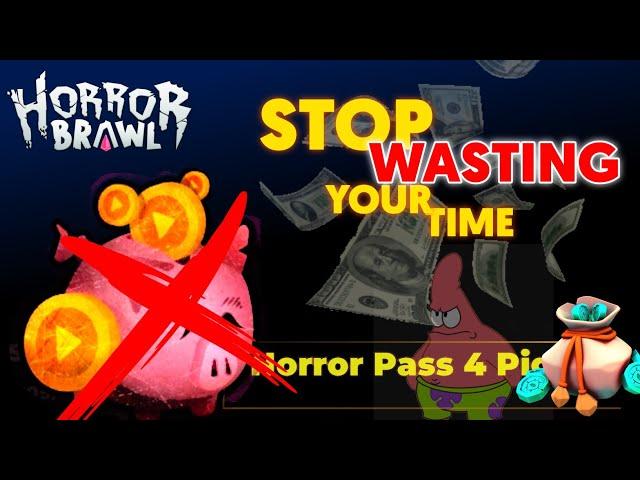 Do Not Buy Horror Pass Before Watching This Video!! Horror Brawl Without Ads?