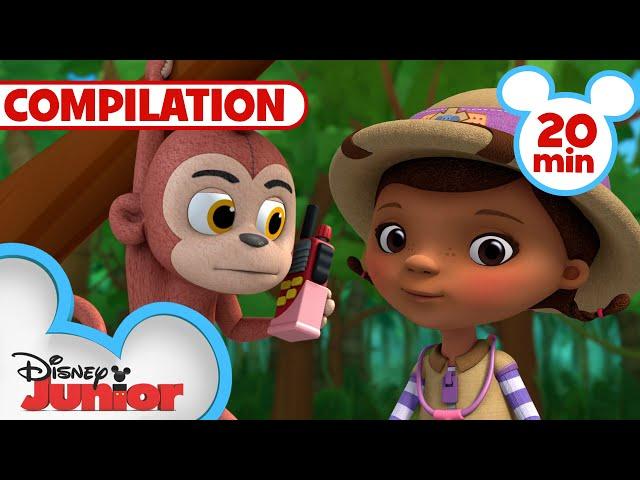 Doc McStuffins Ultimate Safari  | 20 Minute Compilation | Doc McStuffins | @disneyjunior