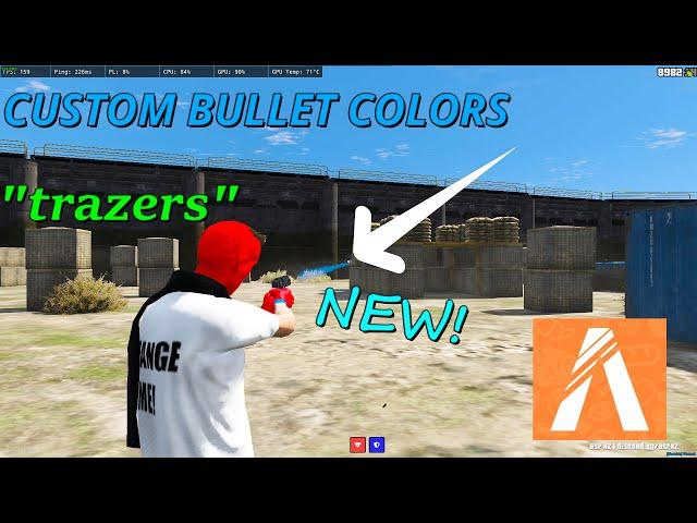 *NEW* Custom bullet colors (Tracers) for FiveM | FiveM Tutorial