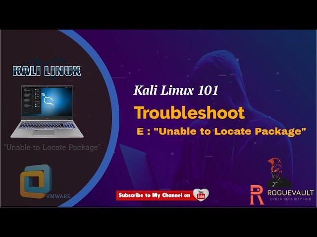 How To Troubleshoot E : "Unable to Locate Package" | Kali Linux 2020.1 | Kali Linux 101