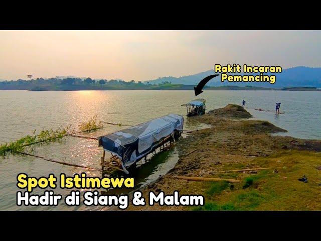 Debit Air Turun !! Posisi Rakit ini Yang Selalu di Nanti Para Pemancing | Mancing Mania Alam Liar