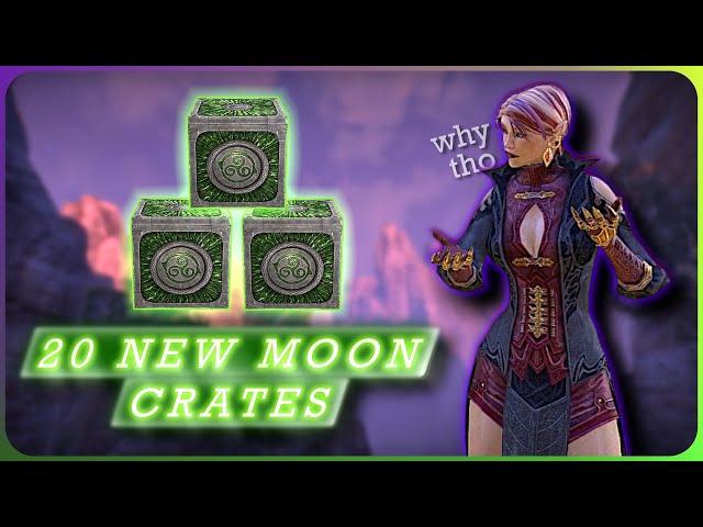 Opening 20 Crates so YOU don't have to | ESO Crate Opening