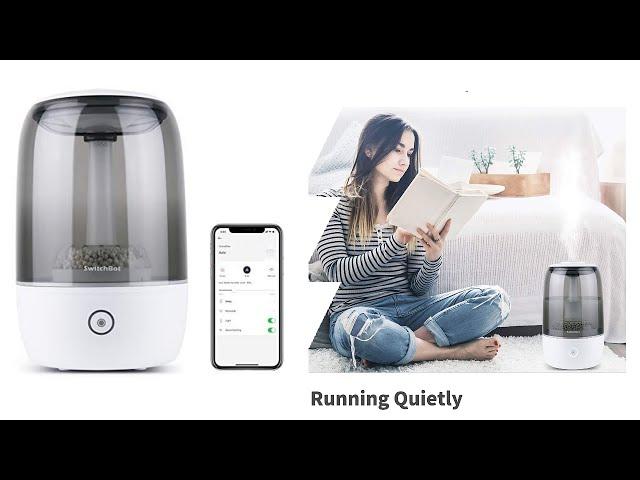 SwitchBot Smart Humidifier | Ultrasonic Cool Mist | Essential Oil Compatible