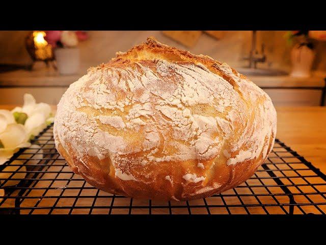 Homemade bread that I never get bored of eating. Bread in 5 minutes! baking bread