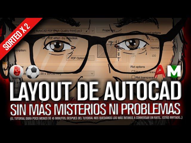 ️ AutoCAD Layout Presentacion TUTORIAL ESPAÑOL espacio papel escala ventana viewport como imprimir