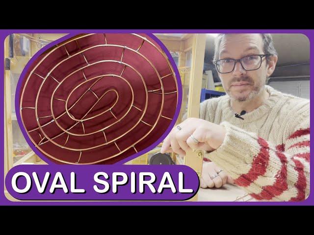 Making an oval spiral - Rolling Ball Sculpture - Story 80