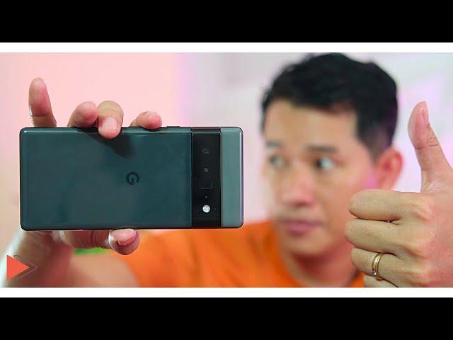 Google Pixel 6 Pro កាមេរ៉ាថ្មីល្អកប់ ឈីបខ្លាំង Tensor ថ្មី | 4K Video | Tech Plus Kh