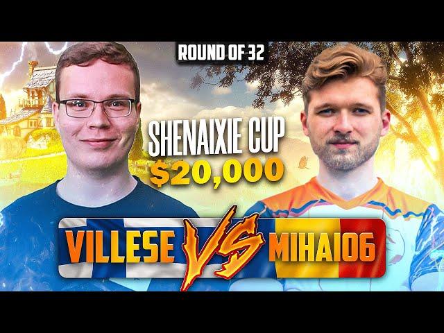 $20.000 - ShenAiXie Cup - VILLESE vs MIHAI - ROUND OF 32