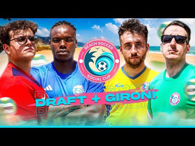 ️ BEACH SOCCER SOCIAL CUP - IL DRAFT E L’INIZIO DEI GIRONI‼️(1/3)