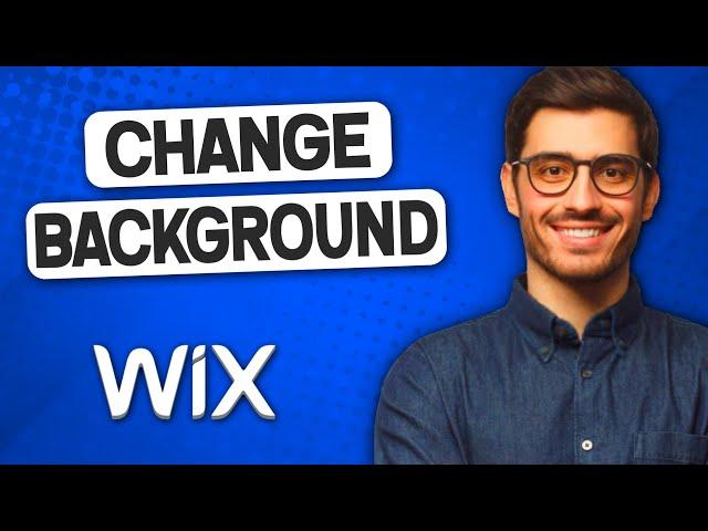 How to Change Background on Wix Website (in 2022) | Wix Change Background