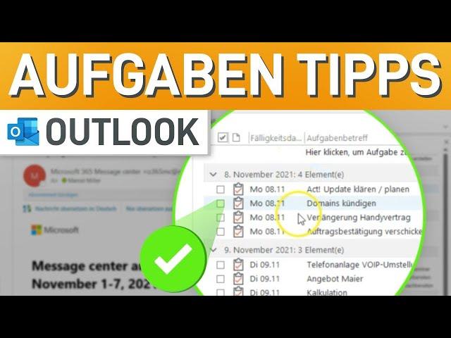  Die 7 besten Aufgaben-Tipps für Outlook