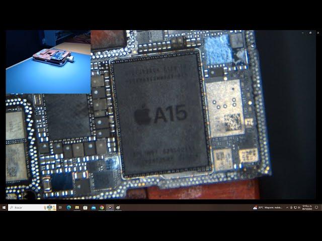 CPU A15 iPhone 13 Pro Max Extracción, Limpieza, Reballing y Colocación  PARTE 1