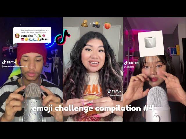 asmr emoji challenge tiktok compilation #4