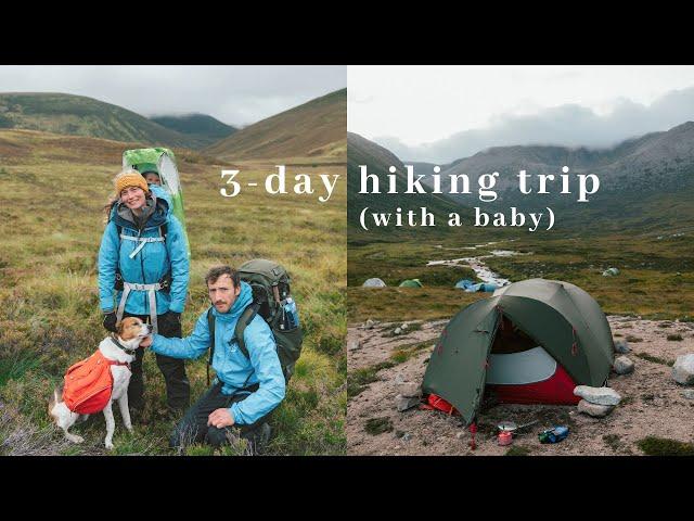 Hiking 65km Around the Cairngorms (with a baby and dog) // Fjällräven Classic UK 2022