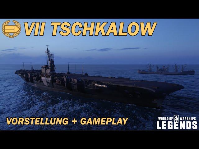 TSCHKALOW - Vorstellung und erstes Gameplay von DemoDashImpact - World of Warships Legends