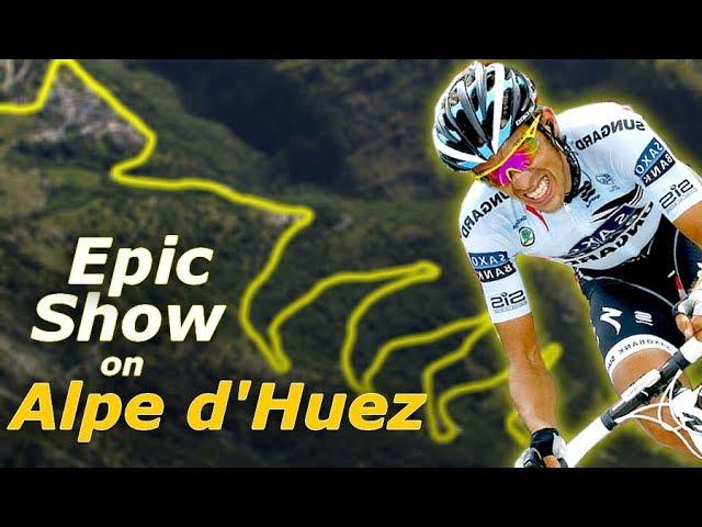 Alberto Contador's Brutal Attack on Alpe d'Huez