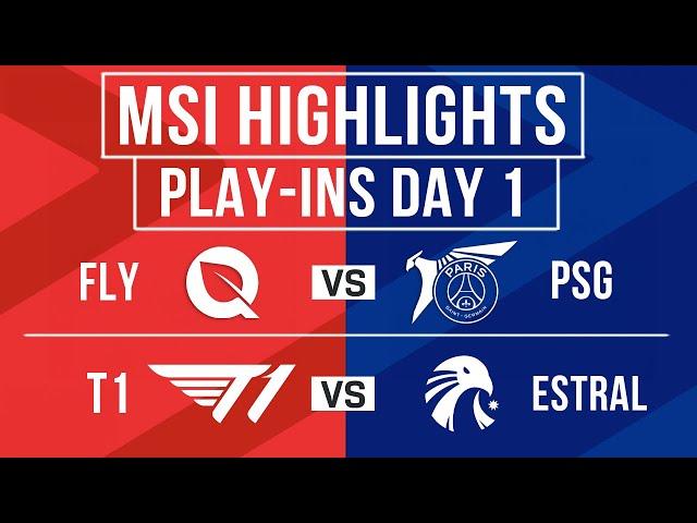 MSI Highlights ALL GAMES Day 1 |  MSI 2024 Play-Ins Round 1